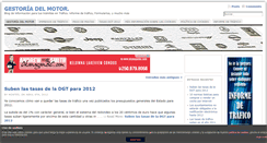 Desktop Screenshot of gestoriadelmotor.com